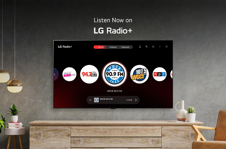 LG launches free audio streaming service with easy access and simpe, dynamic user experience