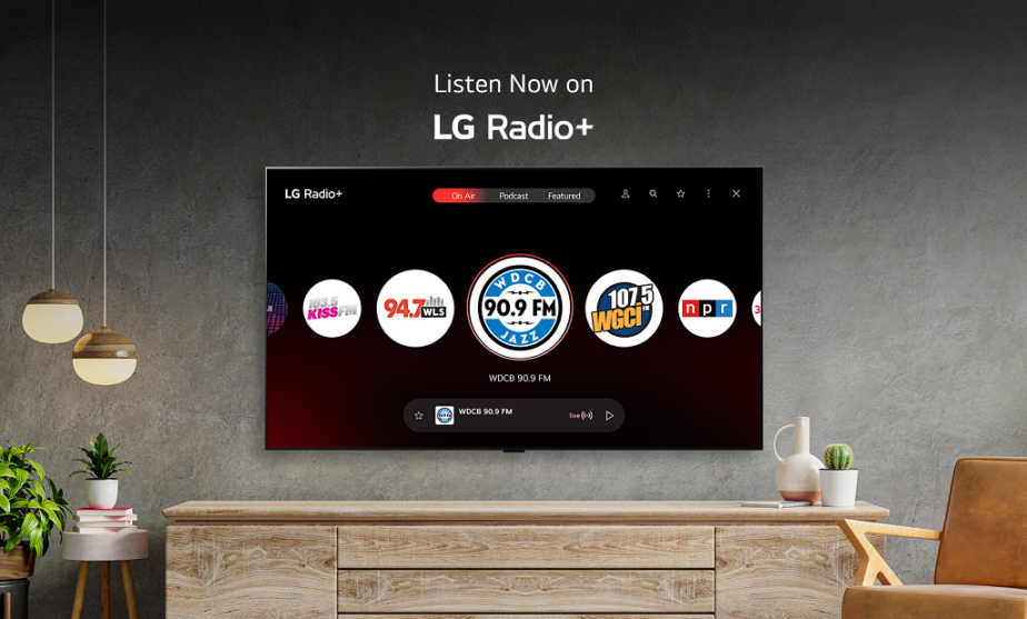 LG launches free audio streaming service with easy access and simpe, dynamic user experience