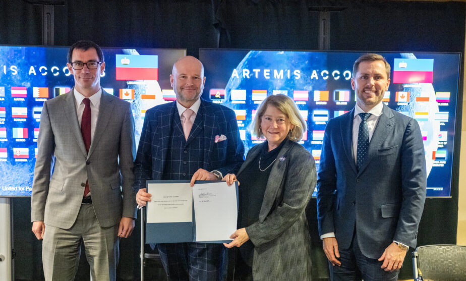 NASA welcomes Liechtenstein as newest Artemis Accords Signatory